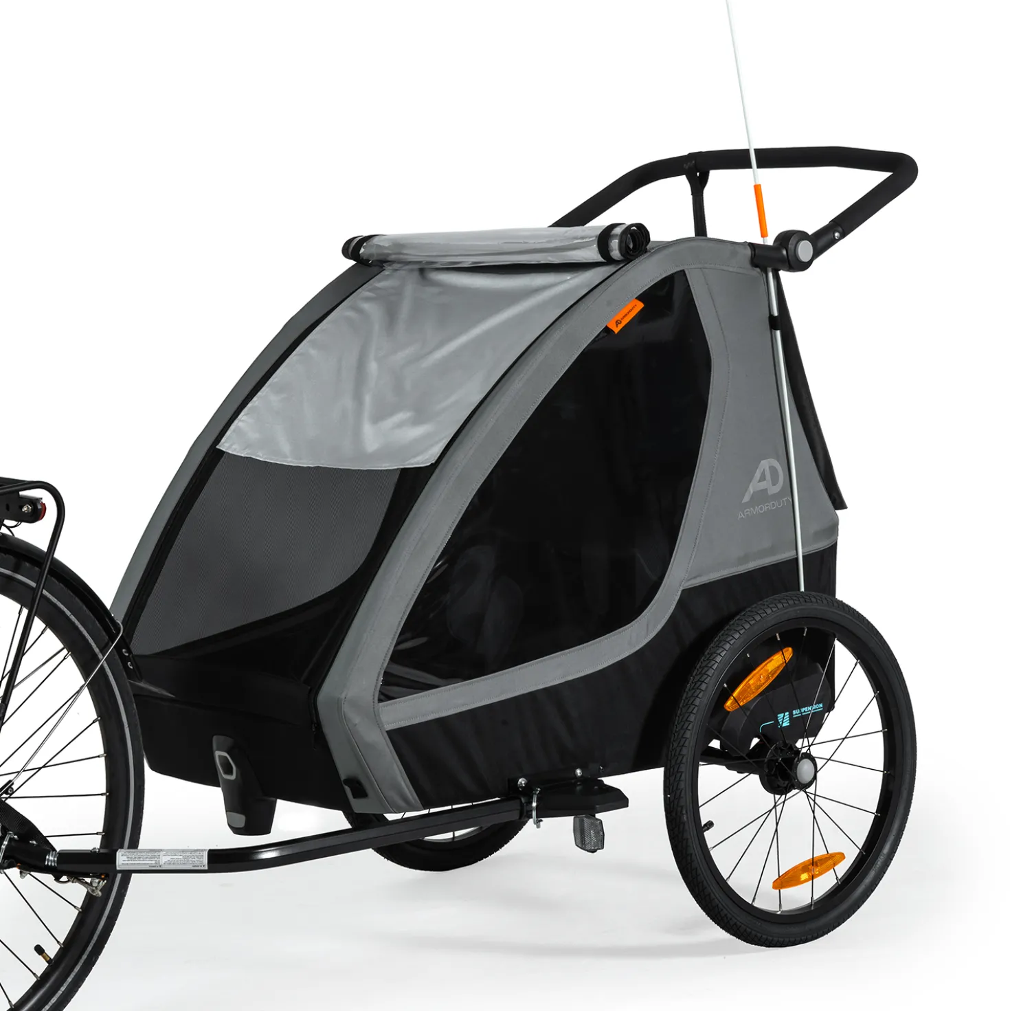 ArmorDuty TR-01 Lapsenkuljetusperäkärry, 2 lapselle