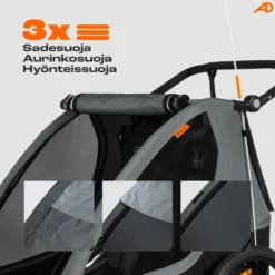 ArmorDuty TR-02 Lastenkuljetusperäkärry, 1 lapselle