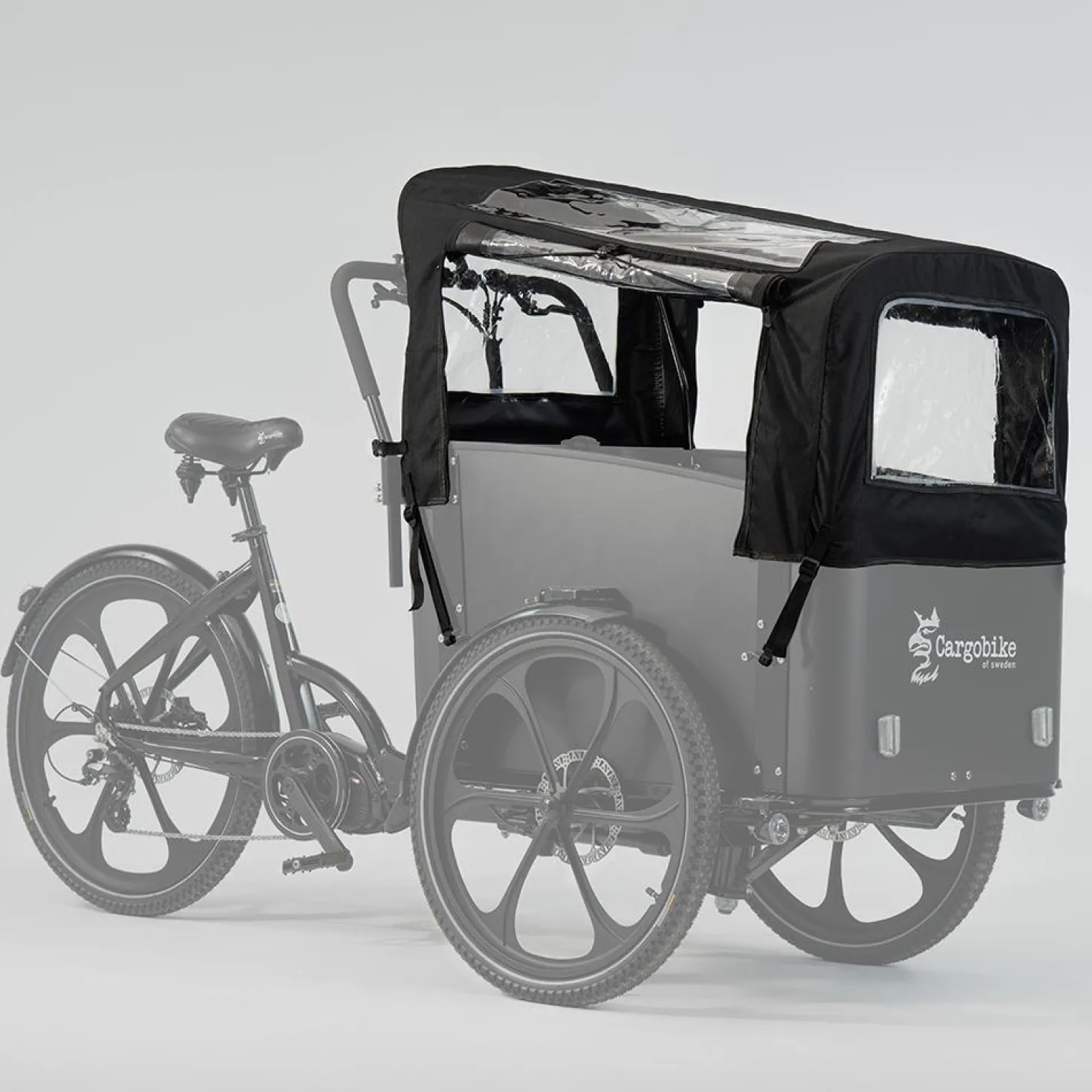 Cargobike of Sweden Kate pyörille Flex & DeLight