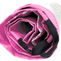 FitNord Airtrack Ilmavolttirata 3 x 1 metriä, pinkki