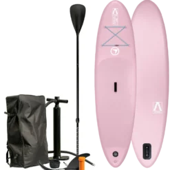 FitNord Aqua Lite SUP-lautasetti, vaaleanpunainen (kantavuus 110 kg) G2