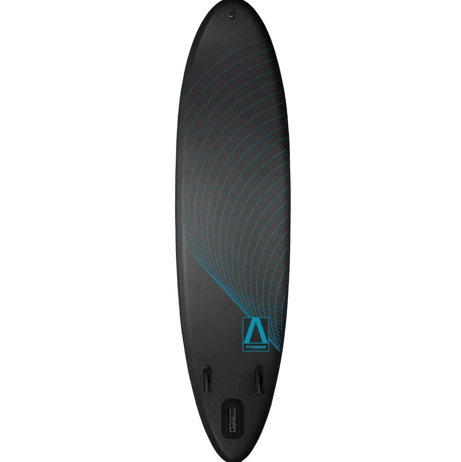 FitNord Aqua 330 SUP-lautasetti, musta (kantavuus 150 kg) G2