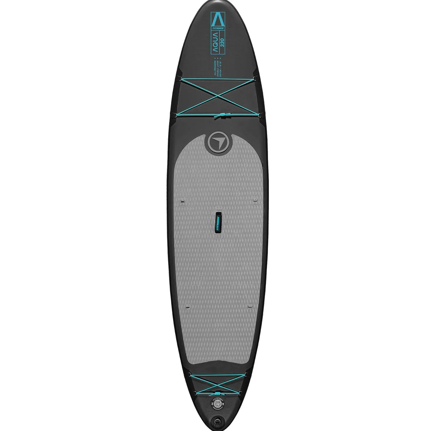 FitNord Aqua 330 SUP-lautasetti, musta (kantavuus 150 kg) G2