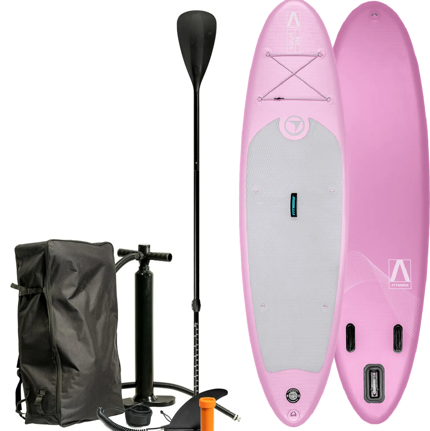 FitNord Aqua 300 SUP-lautasetti, pinkki (kantavuus 120 kg) G2