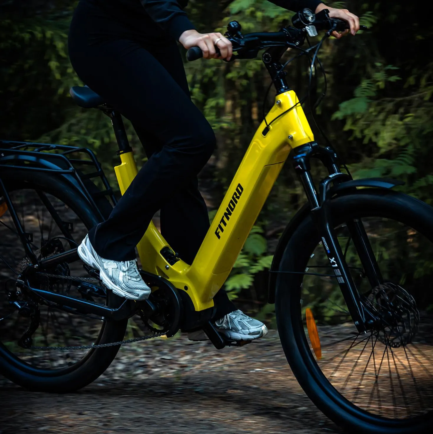 FitNord Ava 700FS Sähköpyörä, keltainen