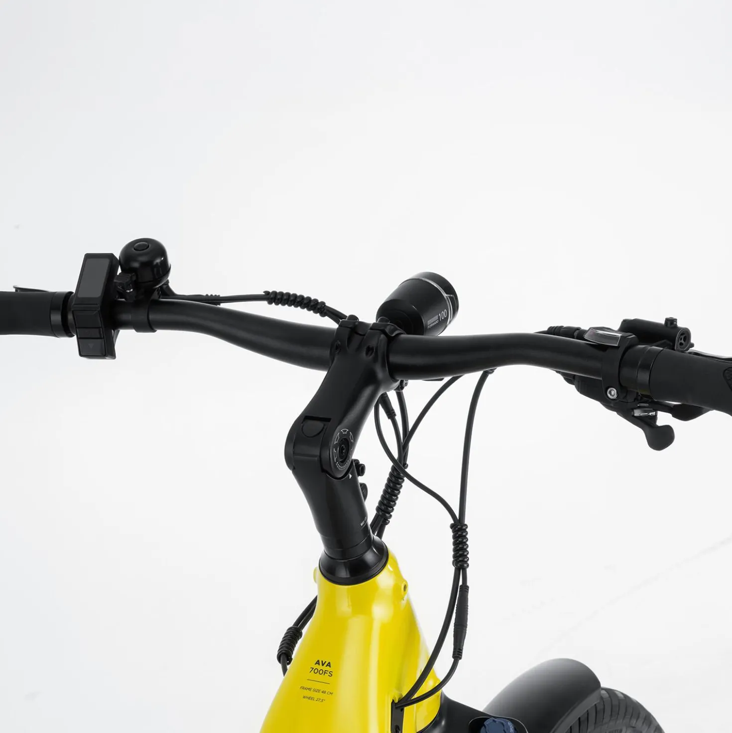 FitNord Ava 700FS Sähköpyörä, keltainen