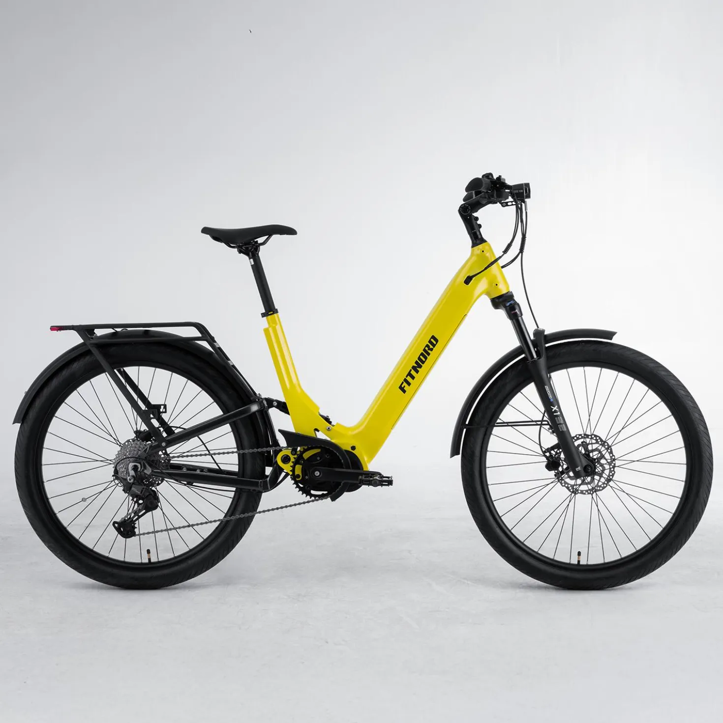 FitNord Ava 700FS Sähköpyörä, keltainen