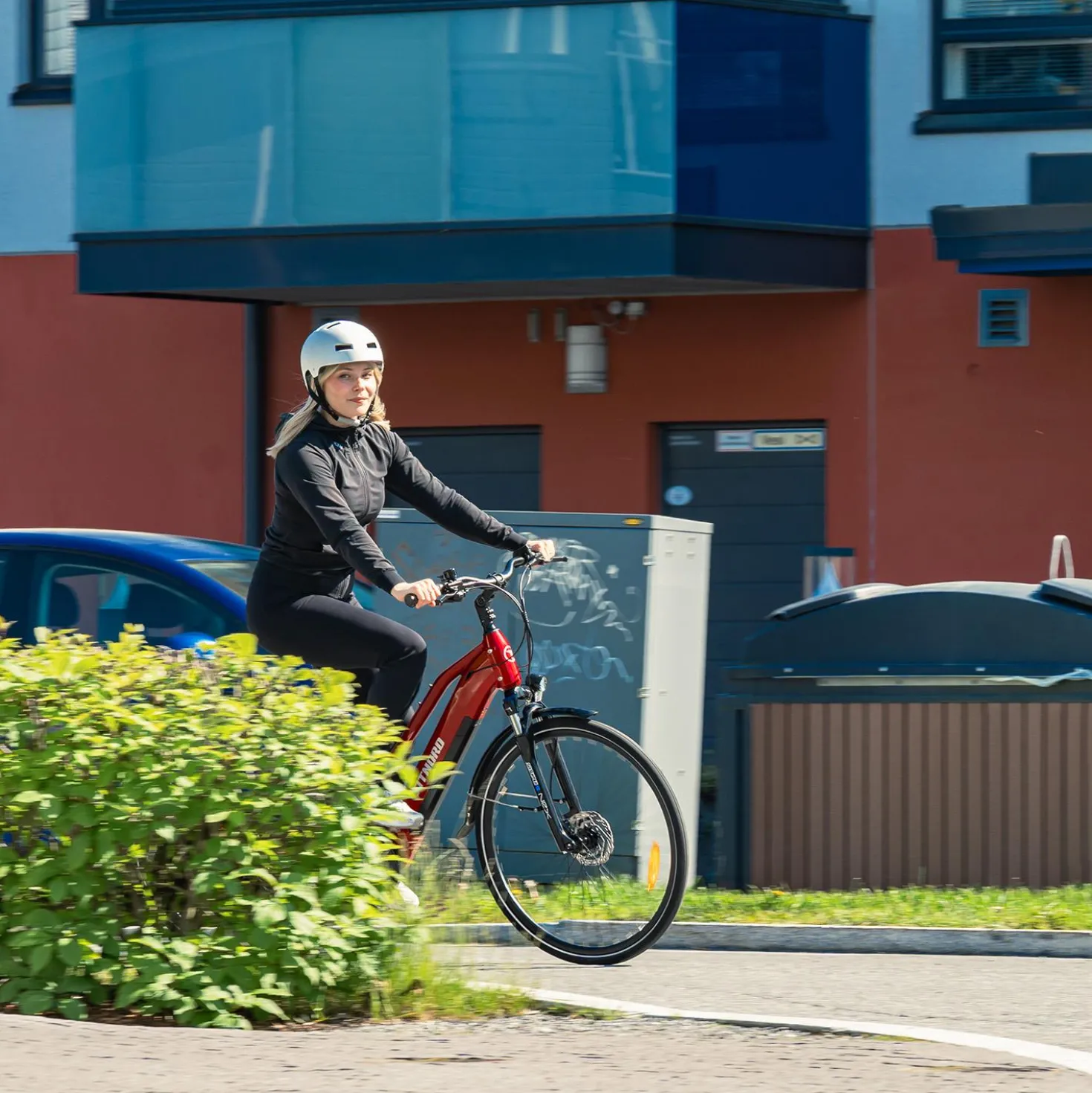 FitNord Ava 300 Sähköpyörä G2, punainen