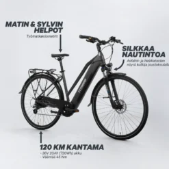 FitNord Ava 300 Sähköpyörä G2, punainen