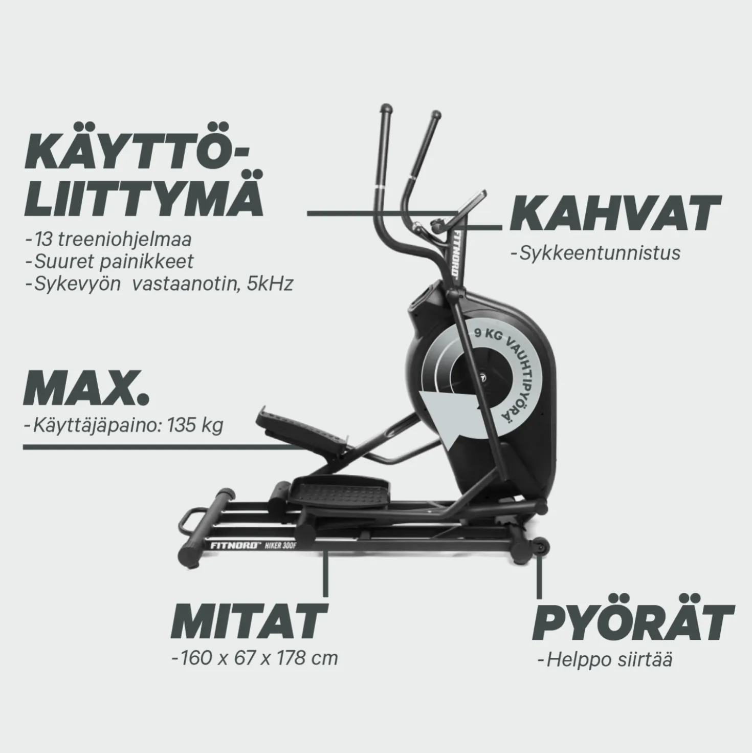 FitNord Hiker 300F Crosstrainer
