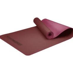 FitNord Kaksivärinen Joogamatto, pinkki/ruskea
