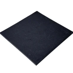 FitNord Kumilaatta 1m x 1m x 30mm, musta sinisillä pilkuilla