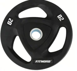 FitNord Levytankosarja 127,5 kg Tri Grip Black
