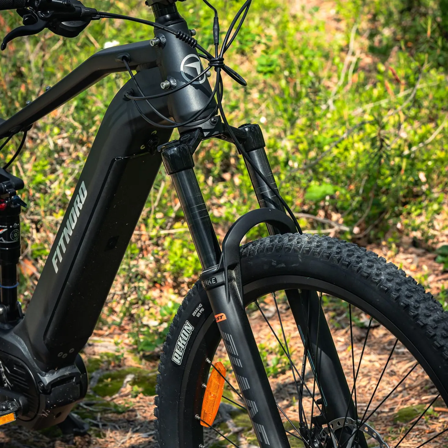 FitNord Ranger 700FS Sähkömaastopyörä G2, musta