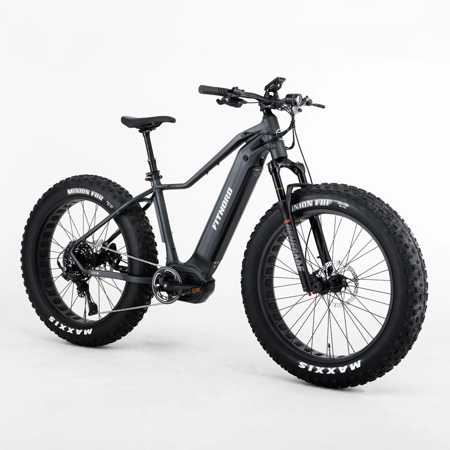 FitNord Rumble 1000 Sähköfatbike G2, musta