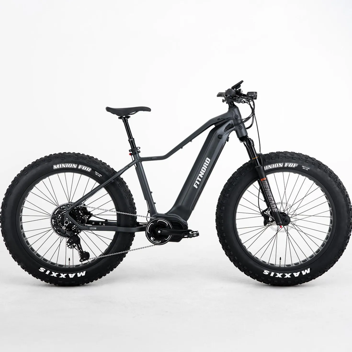 FitNord Rumble 1000 Sähköfatbike G2, musta