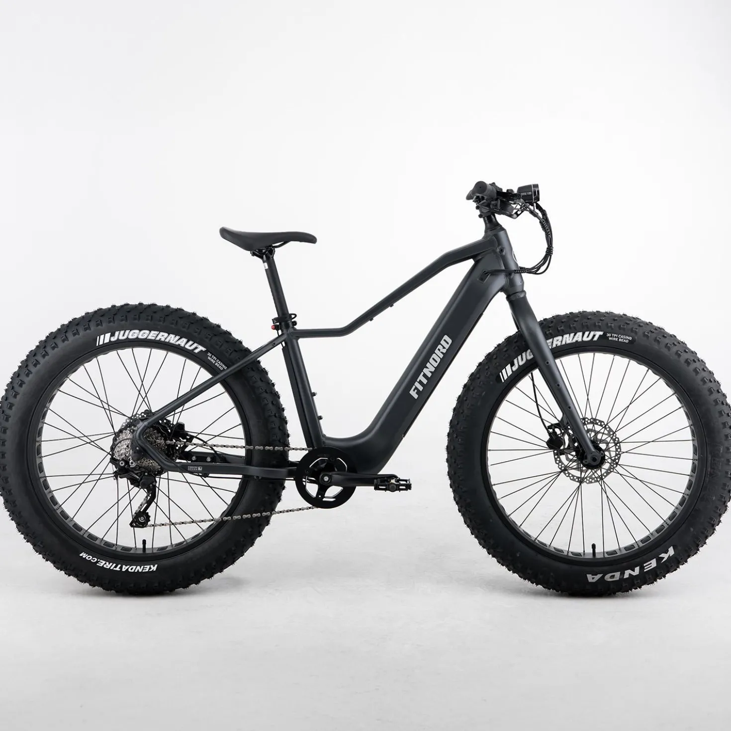 FitNord Rumble 300 Sähköfatbike G2, musta