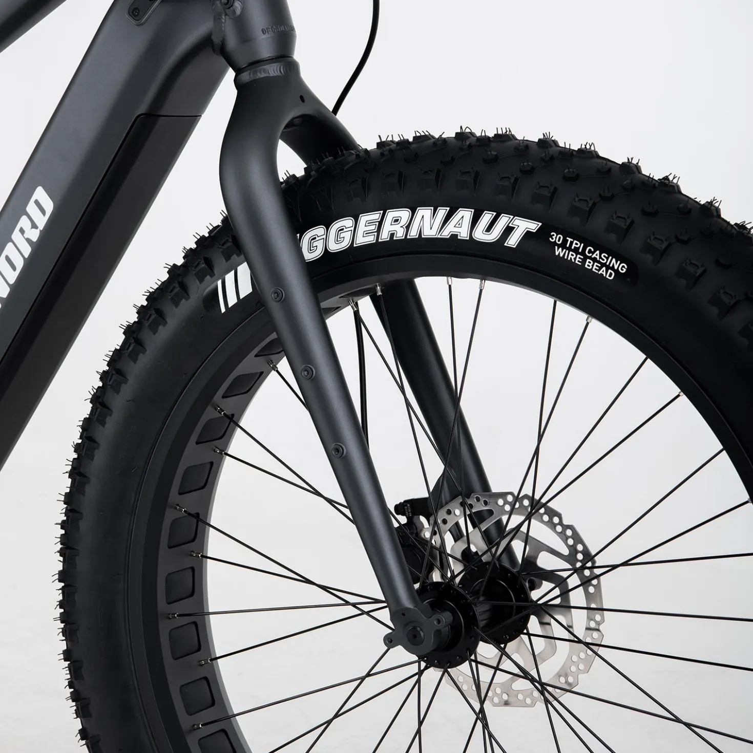 FitNord Rumble 500 Sähköfatbike G2, musta