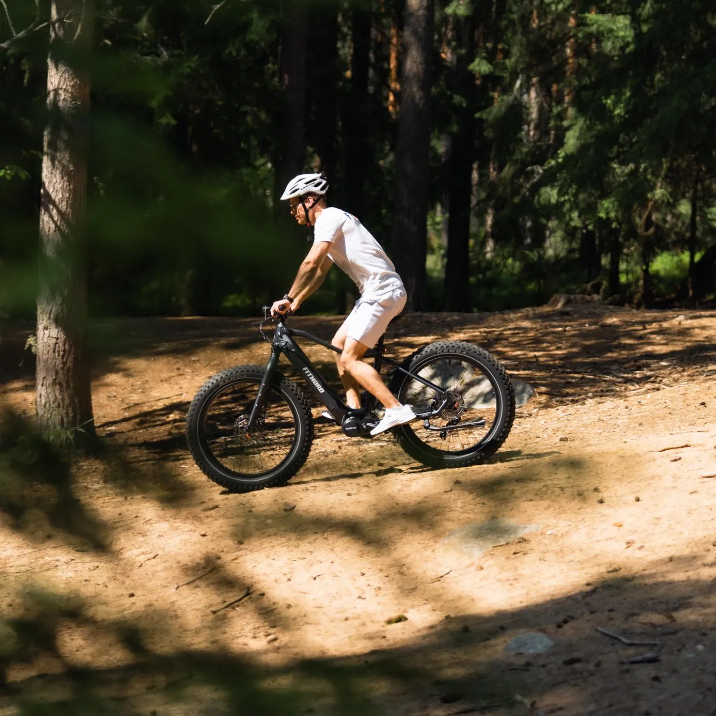 FitNord Rumble 500 Sähköfatbike G2, musta