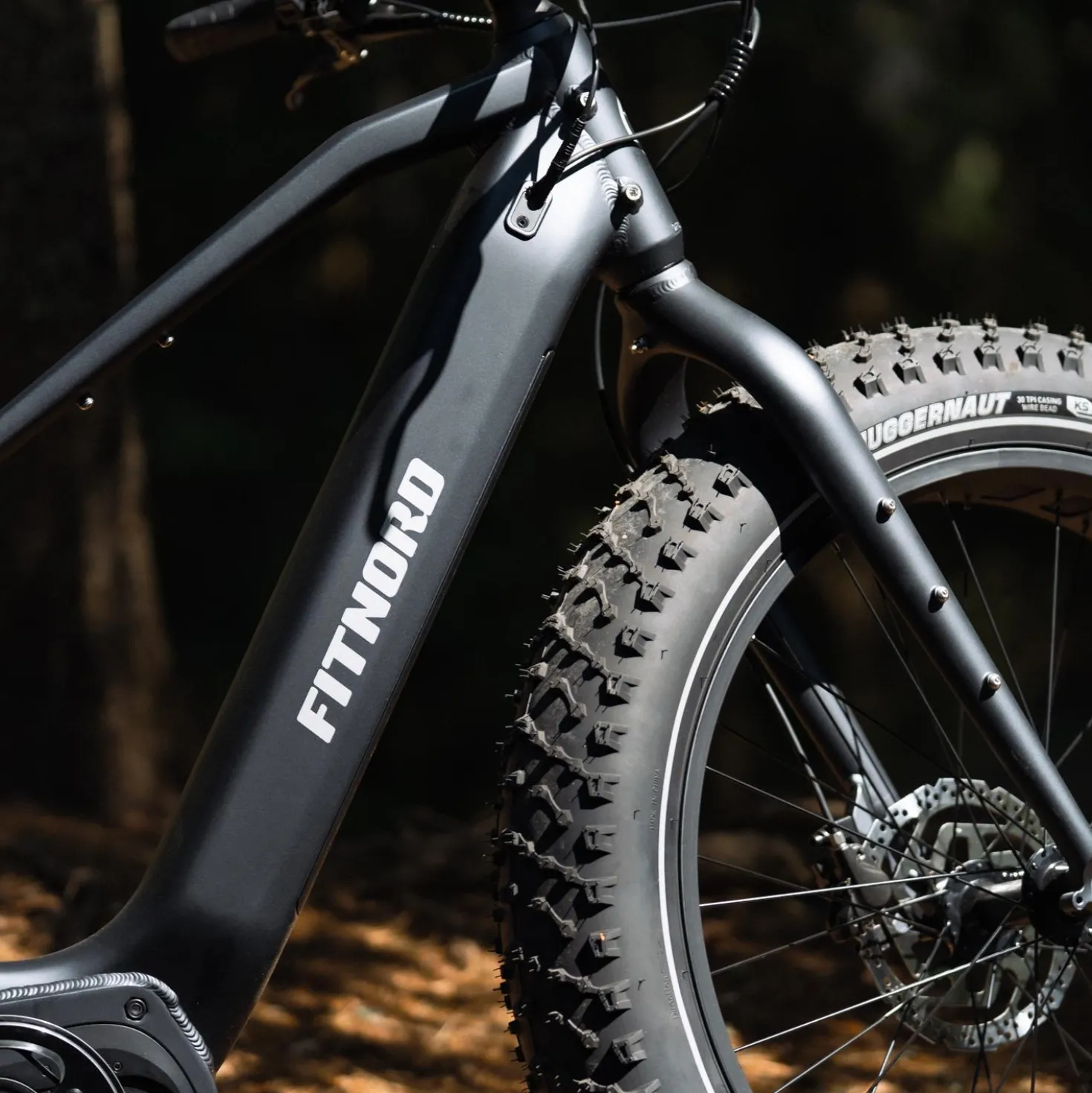 FitNord Rumble 500 Sähköfatbike G2, musta