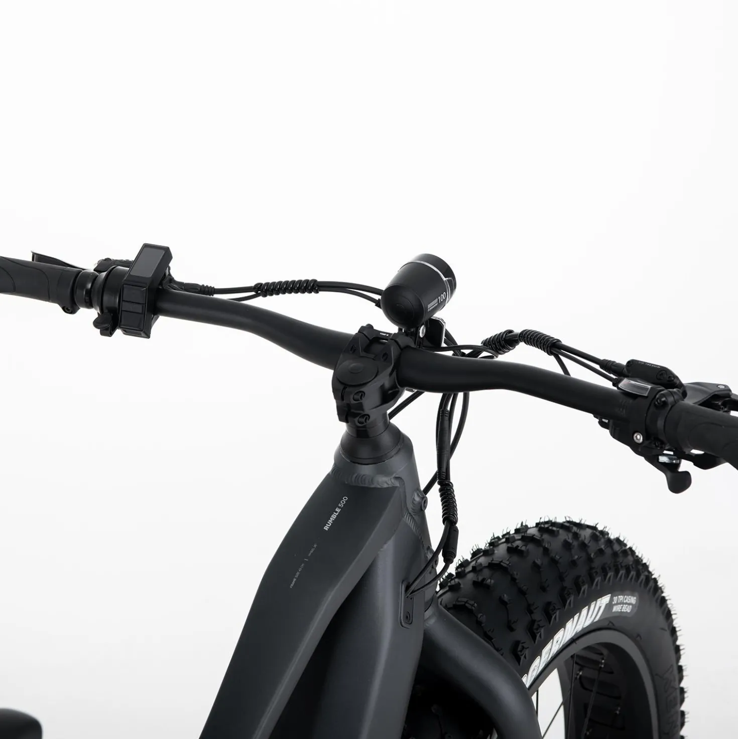 FitNord Rumble 500 Sähköfatbike G2, musta