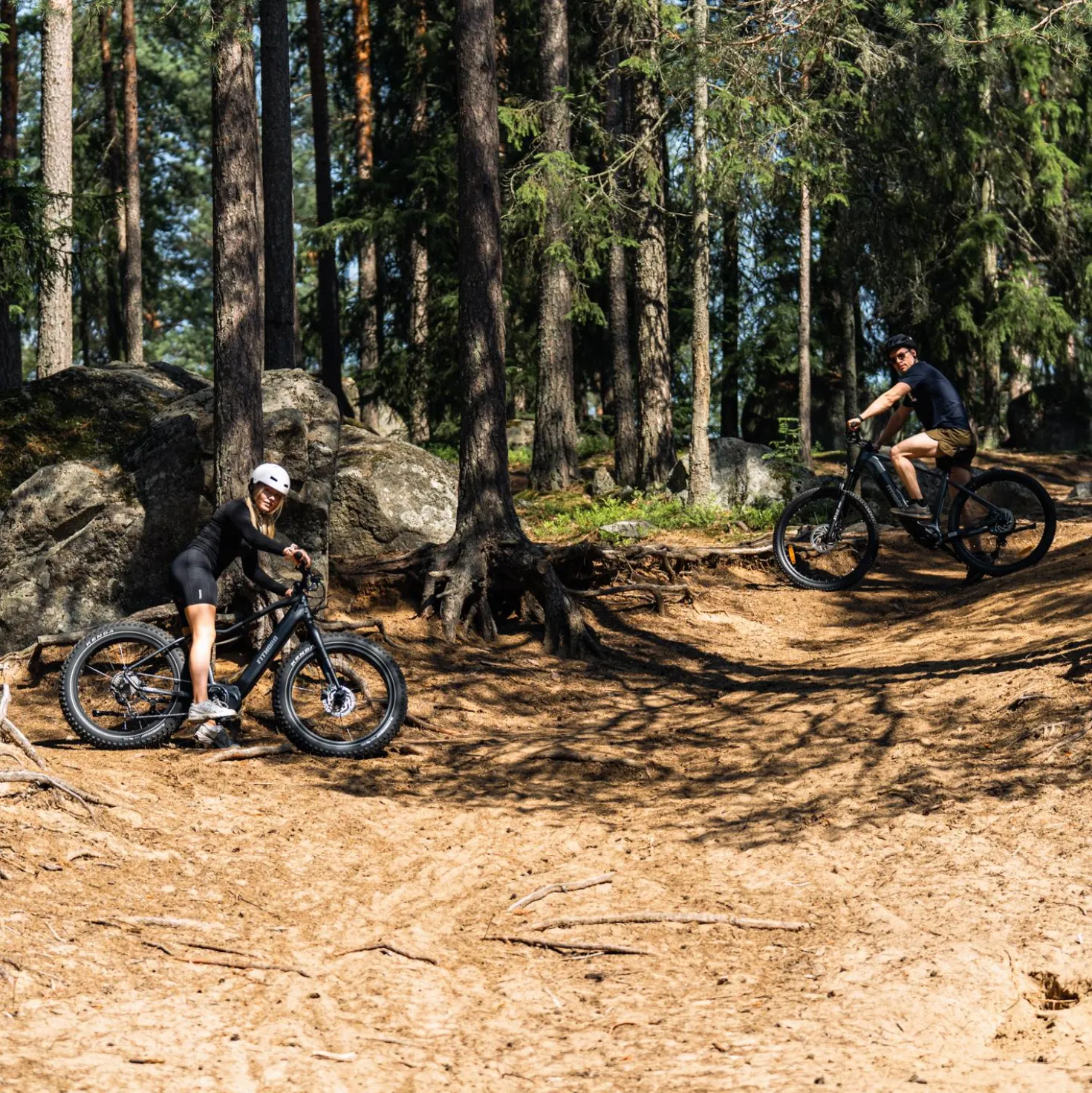 FitNord Rumble 500 Sähköfatbike G2, musta