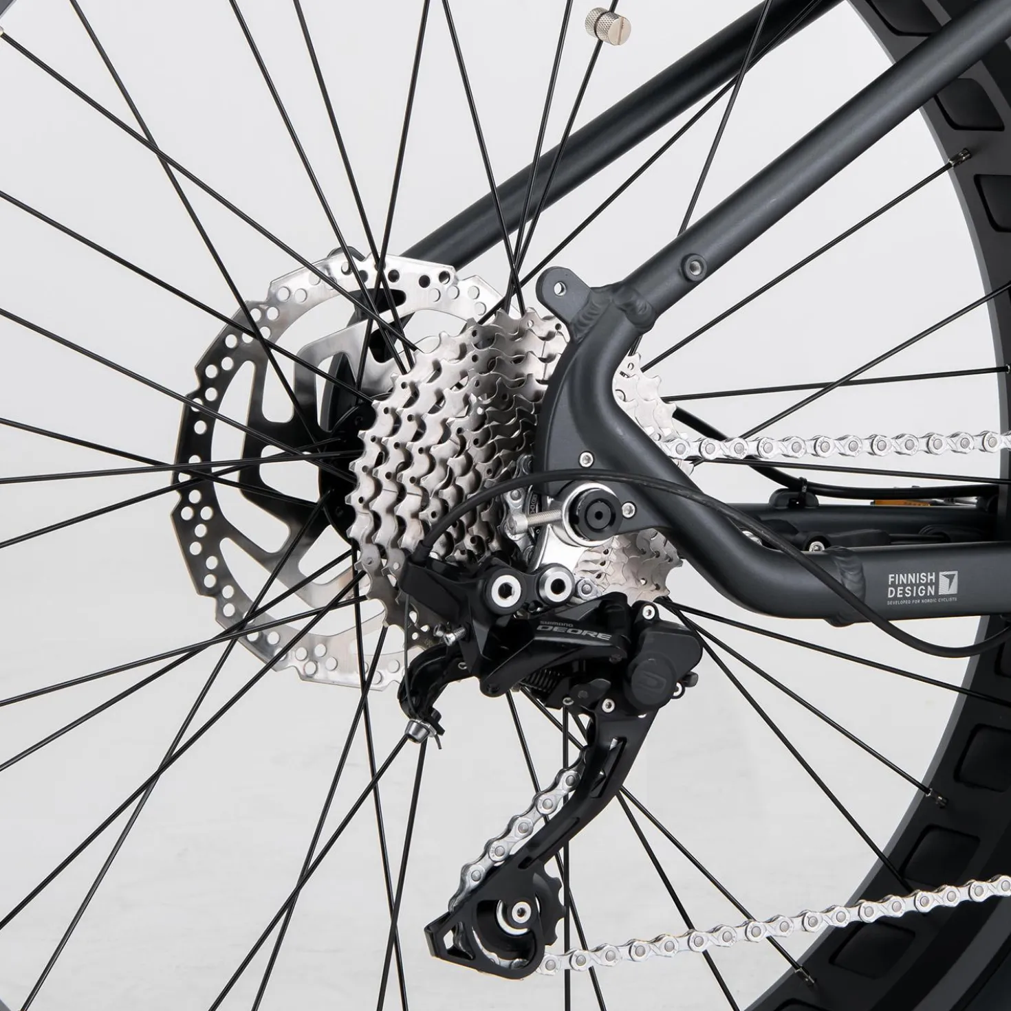 FitNord Rumble 500 Sähköfatbike G2, musta
