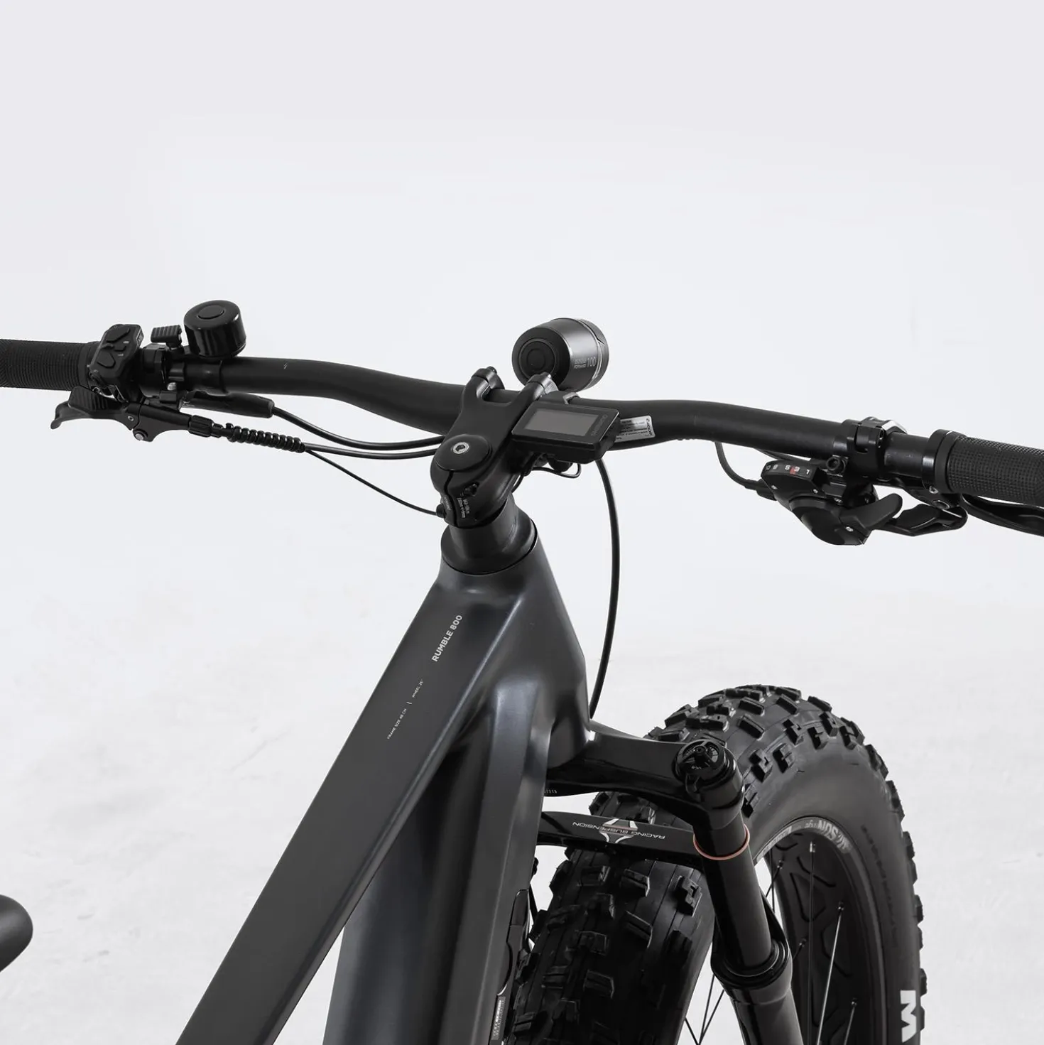 FitNord Rumble 800 Sähköfatbike, grafiitti