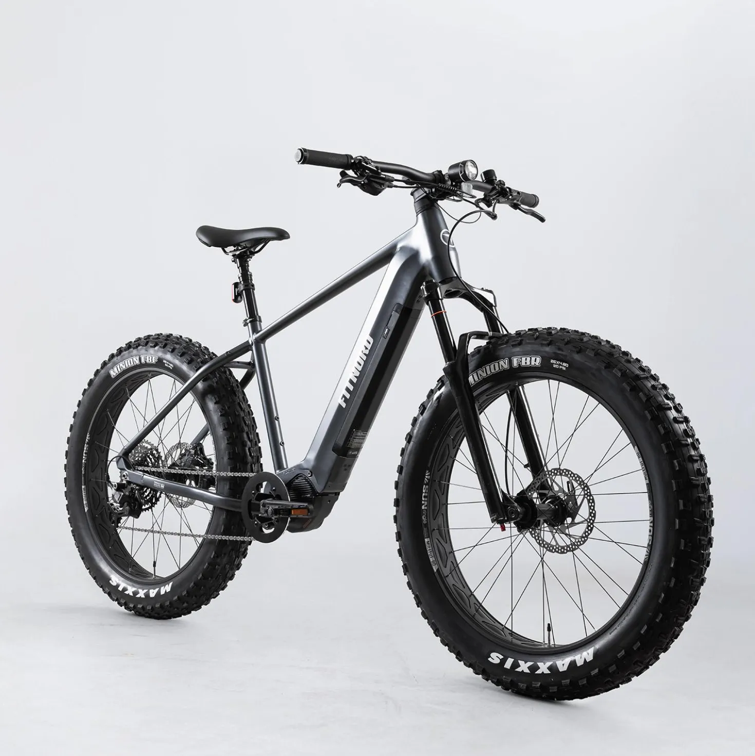 FitNord Rumble 800 Sähköfatbike, grafiitti