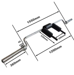 FitNord Safety Squat Bar Kyykkytanko