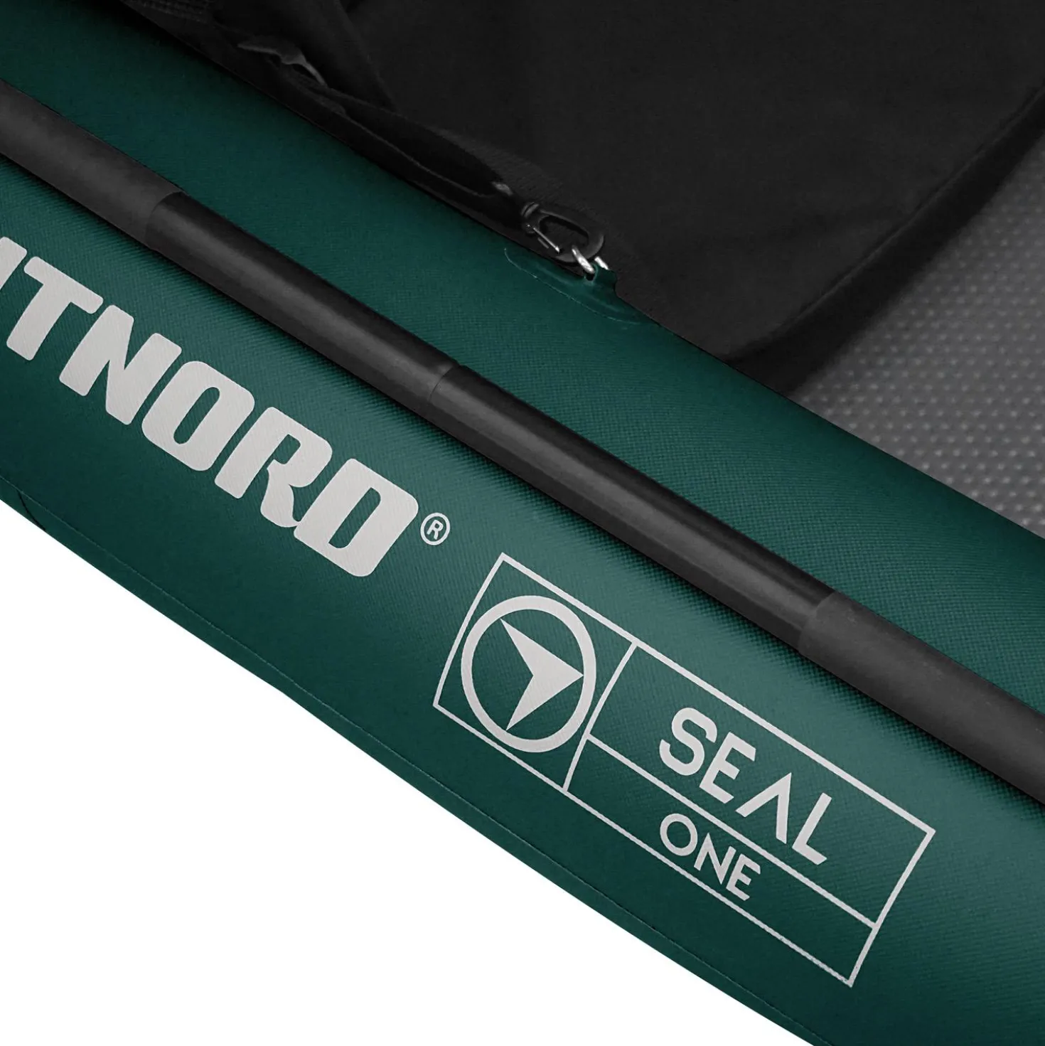 FitNord Seal One ilmatäytteinen kajakki, tummanvihreä (1-istuttava) G2