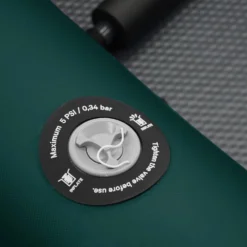FitNord Seal One ilmatäytteinen kajakki, tummanvihreä (1-istuttava) G2