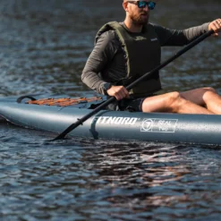 FitNord Seal Two ilmatäytteinen kajakki, tummansininen (2-istuttava) G2