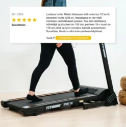 FitNord Sprint 100 G2 Juoksumatto *VOITELUVAPAA*