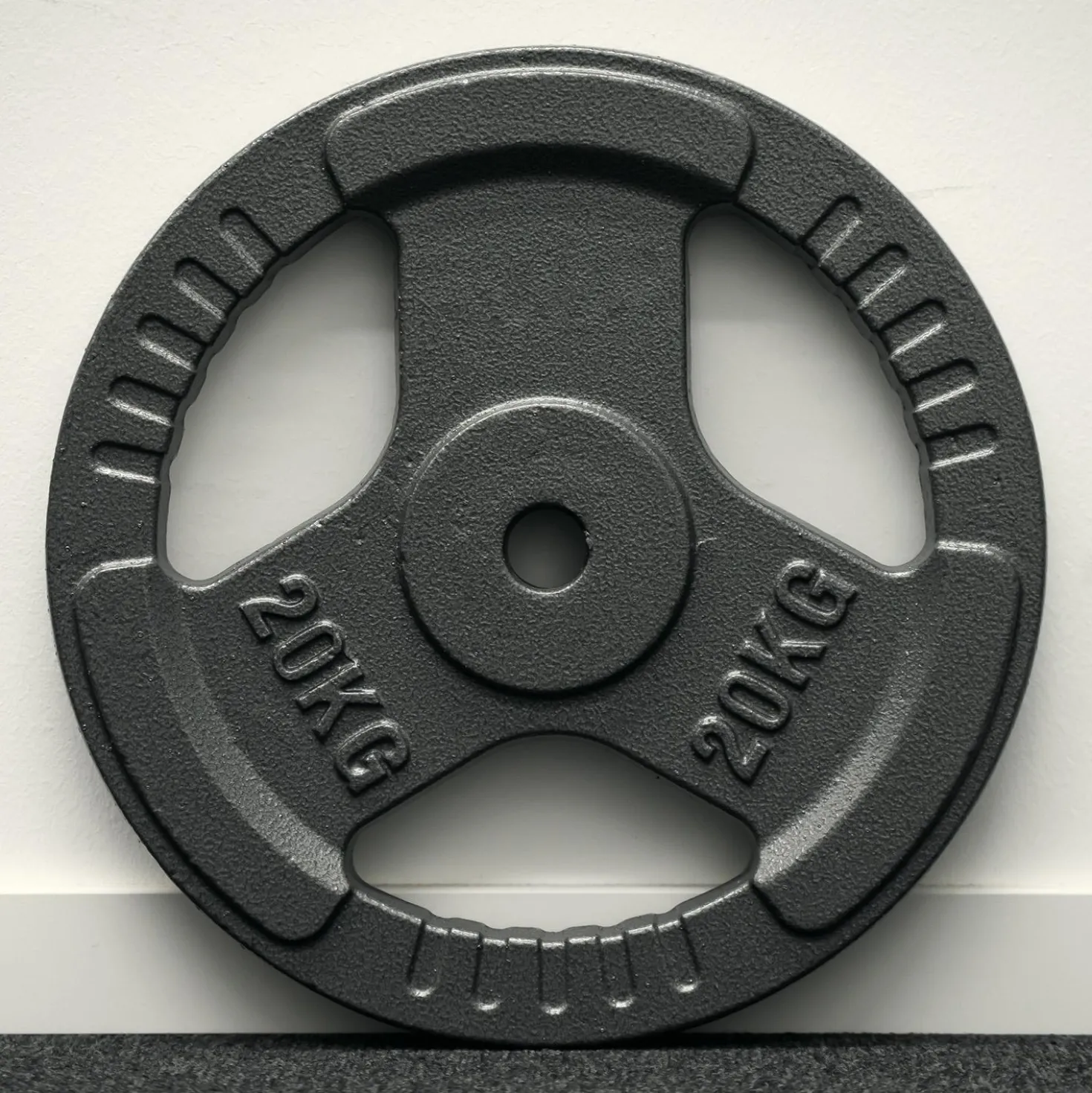 FitNord Valurautainen 30 mm levypaino otekahvoilla 20 kg