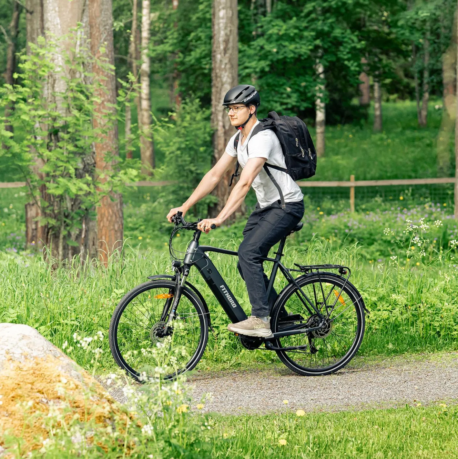 FitNord Venture 300 Sähköpyörä G2, musta