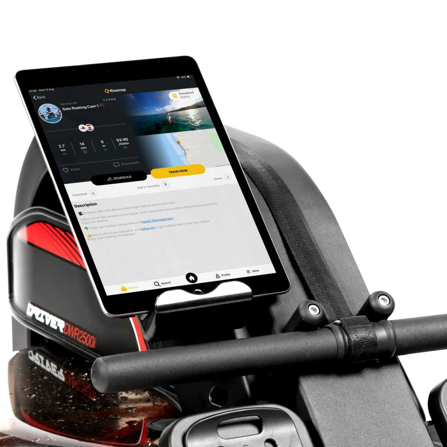 Flow Fitness DWR2500i soutulaite vesivastuksella