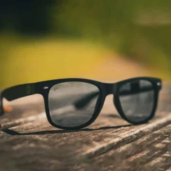 Fox Rage Sunglasses Matt Black Grey Lens