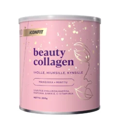 ICONFIT Beauty Collagen - Mansikka-Minttu 300g — Kauneuskollageeni