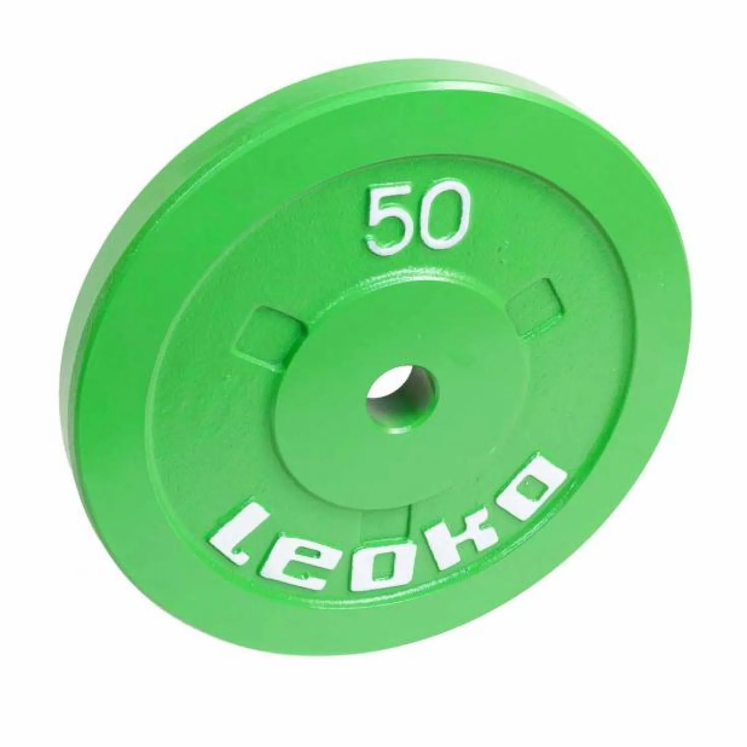 LEOKO metallilevypaino 50 kg, IPF-hyväksytty voimanostoon