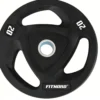 Levypaino 20 kg, FitNord Tri Grip Black