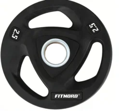 Levypaino 2,5 kg, FitNord Tri Grip Black