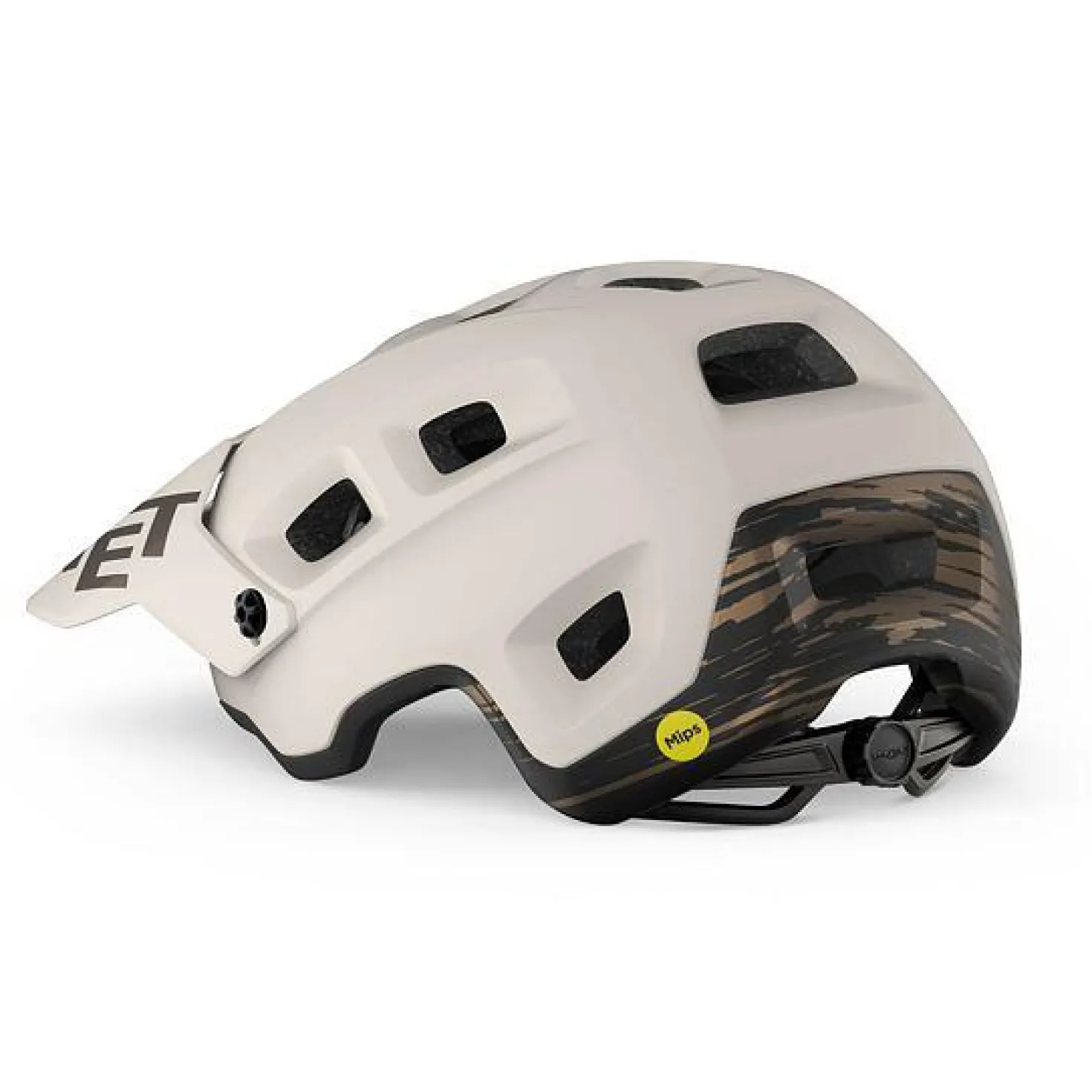 MET Helmet Terranova MIPS Off-White Pyöräilykypärä, valkoinen