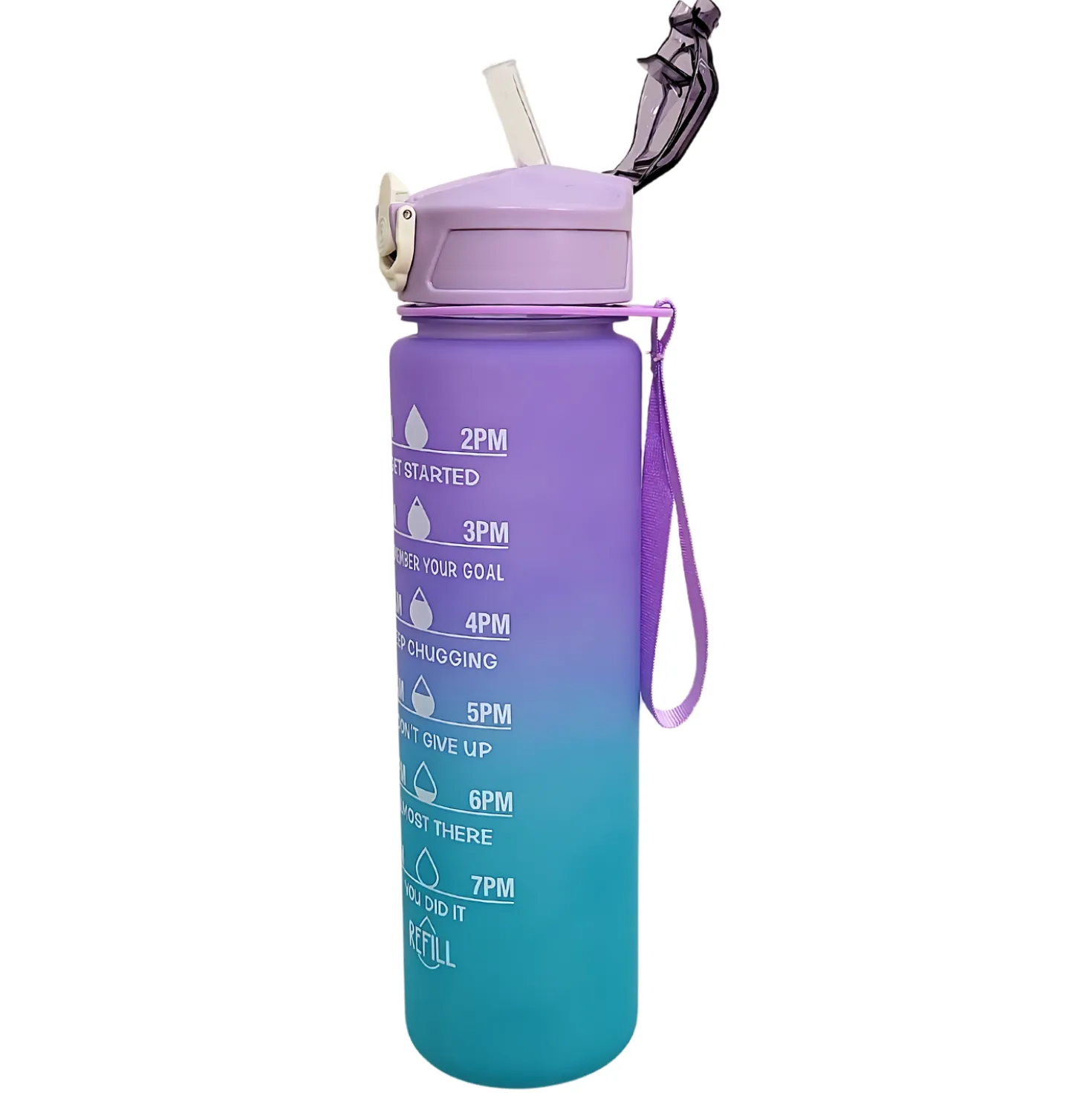 Motivoiva juomapullo, 900 ml