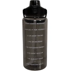Motivoiva juomapullo pillillä, 2L