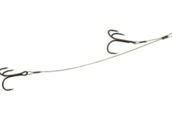 RAGE 49 strand double stinger 6kg / 10cm,5cm / size 6&8 x 2pcs