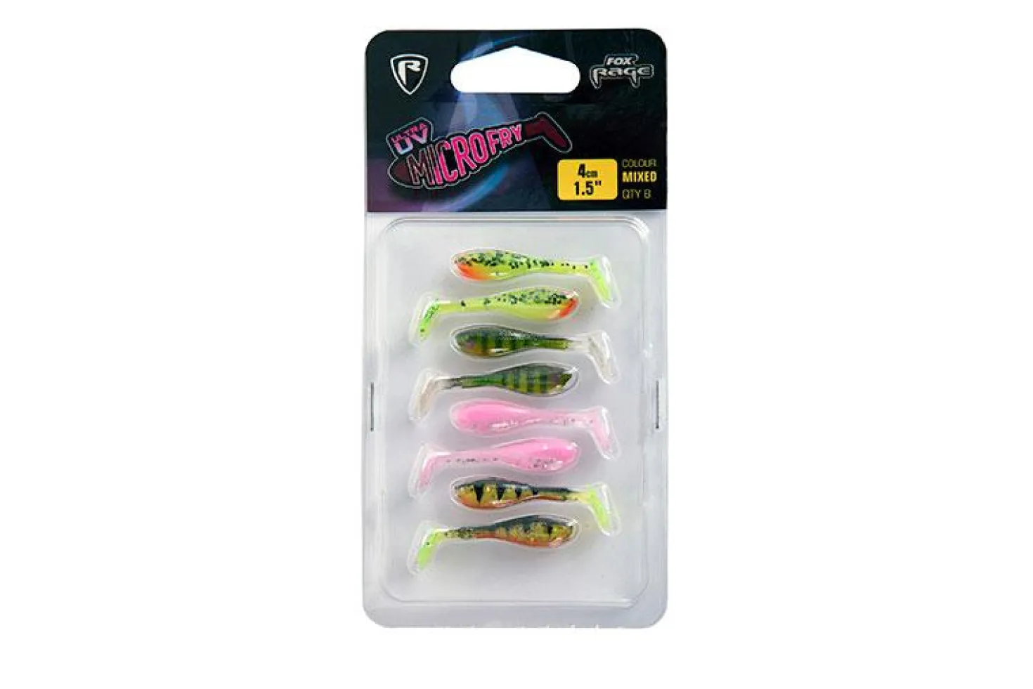 Rage UV Micro fry 4cm x 8pcs