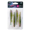 Slick Shad Ultra UV 11cm / 4.25" Stickleback x 4