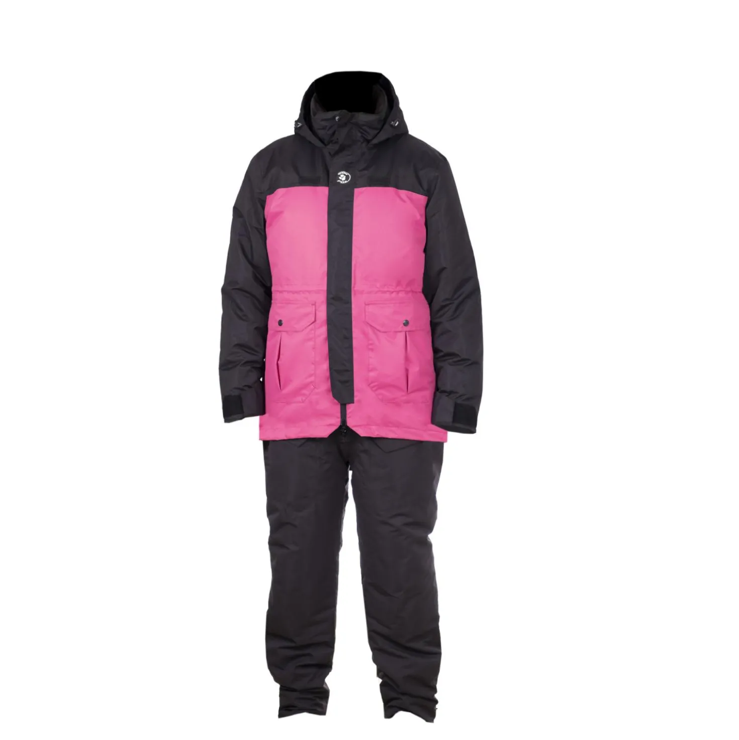 Snow Fox ICE-LITE 2-osainen lämpöasu naiset musta/pinkki