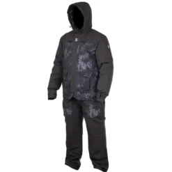 Snow Fox ICE-LITE 2-osainen lämpöasu camo/musta